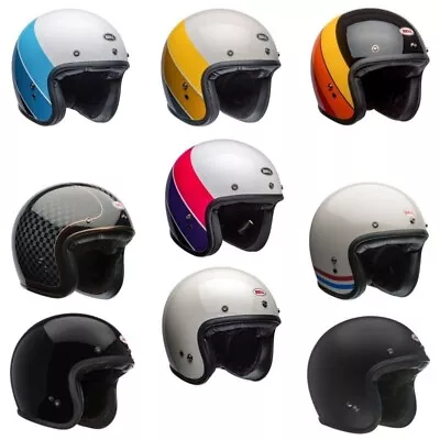 Bell Custom 500 Open Face 3/4 Street Motorcycle Helmet - Pick Color/Size • $144.95