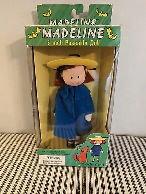 Madeline 8  Posable Doll 1996 Eden School W Complete Uniform NOS NIB • $36
