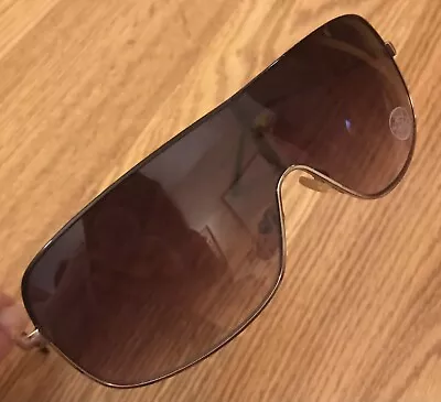 $19.99 • Buy Steve Madden Wrap Sunglasses S5167 Silver Frames 100% UV Absorptive NWOT