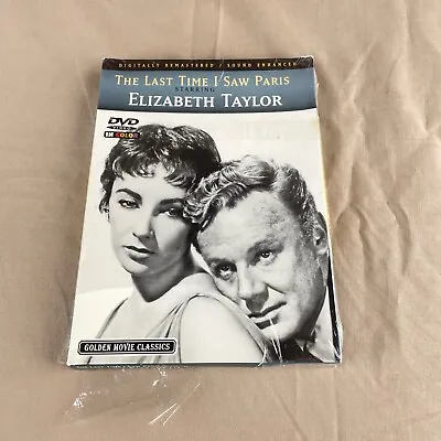 The Last Time I Saw Paris - Elizabeth Taylor - Golden Movie DVD NEW Sealed  • $1.98