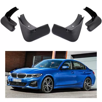 $53.09 • Buy 4x Car Mud Flaps Splash Guards Mudguard Fender For BMW 3-Series Sedan 2019-2022