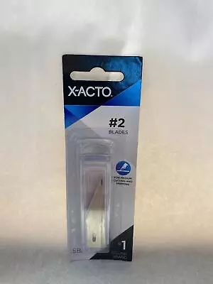 X-Acto X202 5 Pack No. 2 Large Fine Point Blade • $8.09