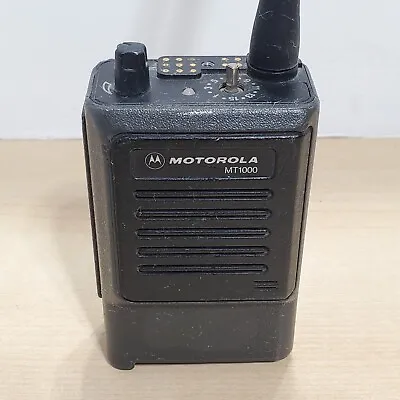 MOTOROLA MT1000 Radio W/ Antenna NO BATTERY • $29.95