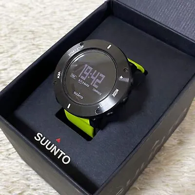 SUUNTO Core Digital Wrist Watch With Lime Crush Belt • $316
