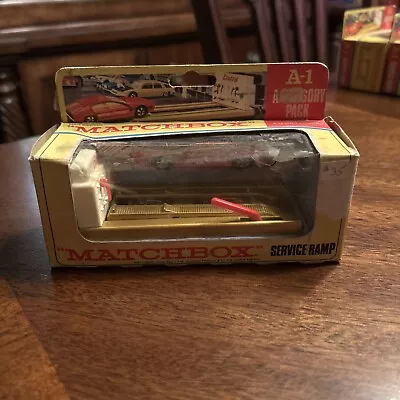 Matchbox A-1 Accessory Pack Service Ramp . Damaged Box • $69.99