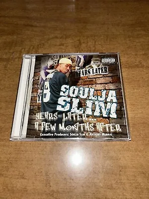 Soulja Slim Years Later A Few Months After CD No Limit Records C-Murder Mystikal • $40
