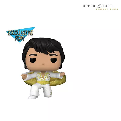 Pop Rock Elvis Pharaoh Suit 287 Diamond Glitter Funko Pop Vinyl EXPERT PACKAGING • $24.99