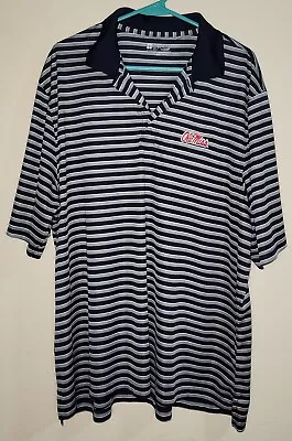 Ole Miss Rebels Polo On A Gear For Sports XxL College Mississippi • $10