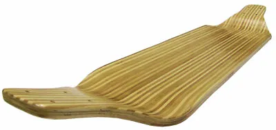 ZEBRA BAMBOO INLAY Drop Down LONGBOARD SKATEBOARD Cruiser Deck • $58.95