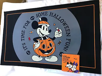 Disney  Halloween Mickey Mouse Lightweight Accent Rug 20  X 32  • $23