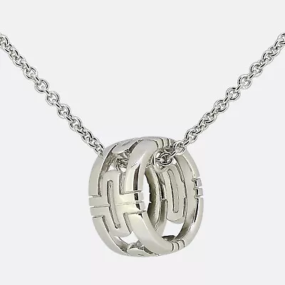 $6041.72 • Buy Bvlgari Parentesi Pendant Necklace - 18ct White Gold
