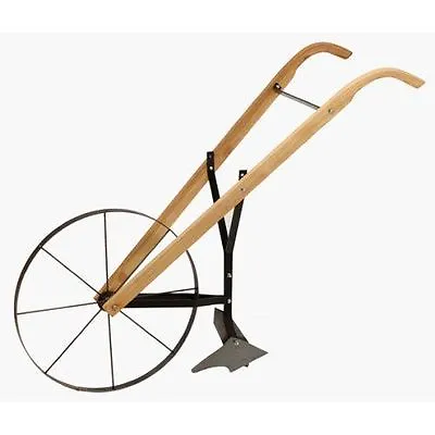 New Maxim Mfg Bhw-24 24  Hi-wheel Wooden Handle Garden Push Plow Cultivator • $149.95