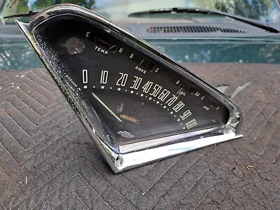 Original 1955 1956 1957 1958 1959 Chevrolet Truck SPEEDOMETER GAUGE CLUSTER GM • $64.99