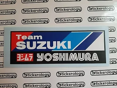 2 X Team Suzuki Yoshimura Stickers • £6.20