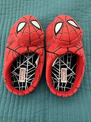 Marvel Spider-Man Kids' Slippers Size UK 10 • £6