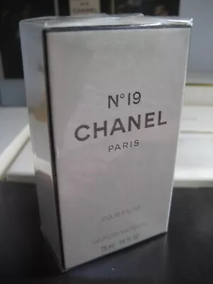 🎁**1970s NewSealed 7.5ml **PARFUM** Vintage Chanel No 19 Pure Perfume Extrait • $129