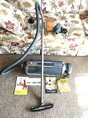 $244.99 • Buy Vintage 1954 Electrolux Vacuum Cleaner Mo LX. W/ Instructions, Tools, WORKING
