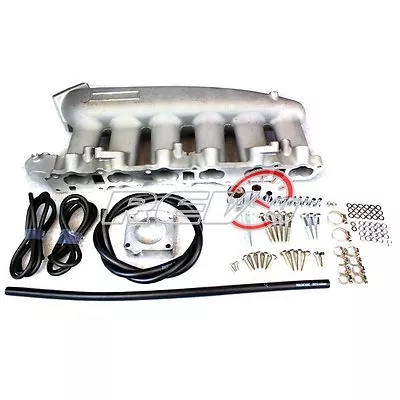 Fits Rb25 Rb25det Skyline R32 R33 R34 Turbo Aluminum Cast Intake Manifold Plenum • $479.60