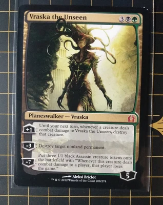 $2.49 • Buy X1 Vraska The Unseen  Magic The Gathering Return To Ravnica NM, English