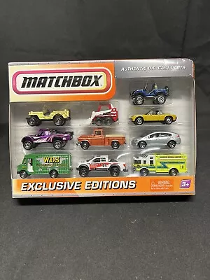 2009 Matchbox 10 Pack Gift Set Exclusive Editions • $52.93