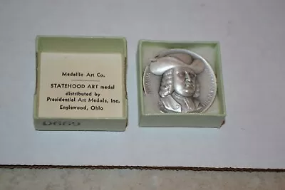 Medallic Art Statehood Medal Penn Pennsylvania (No. 2)  25.3 G. Sterling Silver • $29.95