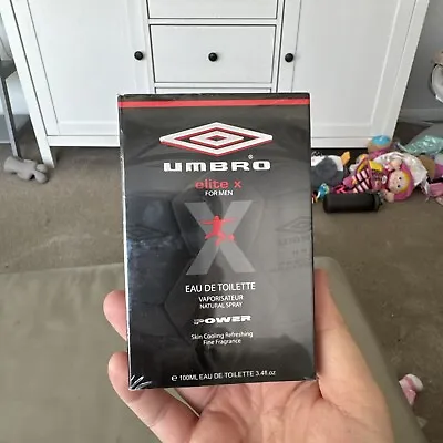 UMBRO Elite X For Men POWER  Eau De Toilette Fragrance  100ML   SEALED • £24.95