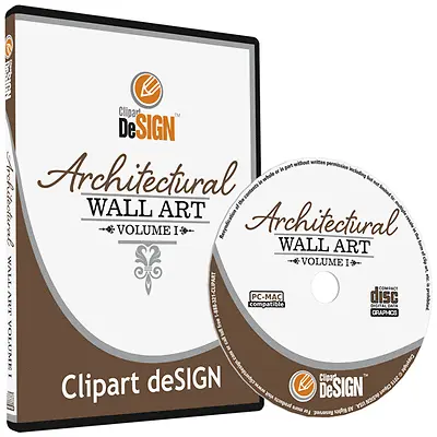 Wall Art Decal/sticker Clipart-vinyl Cutter Plotter Images-vector Clip Art Cd • $59