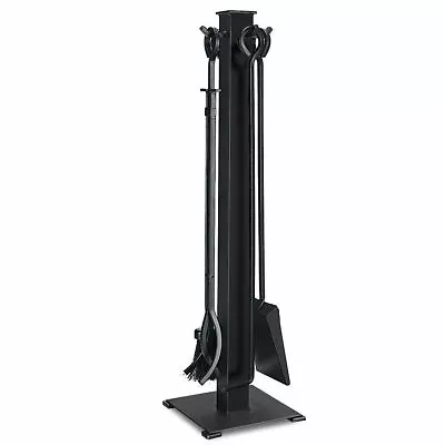 $65.98 • Buy 5 Pieces Fireplace Tools Set Iron Fire Place Tool Stand Hearth Accessories