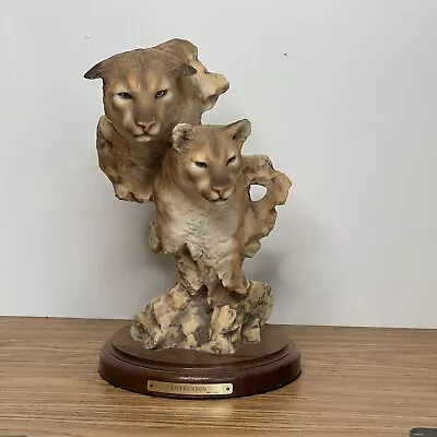 Mill Creek Studios Randall Readings Intrusion Two Cougar Sculpture Statue • $99.99