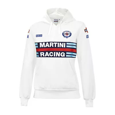 Sparco Ladies Martini Racing Hoodie White (S) • $116.80