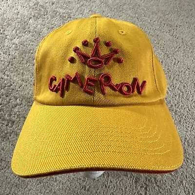 Scotty Cameron Hat Cap Adult Yellow Red Adjustable Strap Titleist Golf Logo • $109