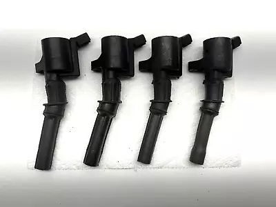 OEM 4Pcs Ignition Coil Fits For Motorcraft Ford F-150 F-250 E-250 Mustang 5.0 • $38