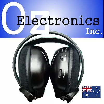 $25 • Buy Infrared Wireless IR Headphones Dual Channel 2 Channel Car DVD