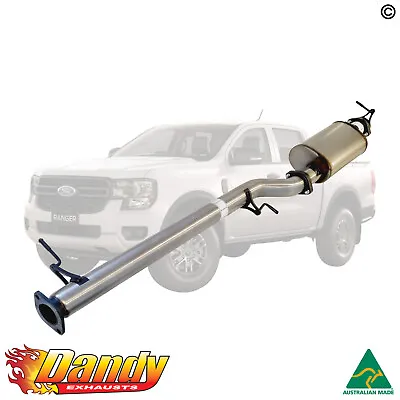 3  DPF Back Stainless Exhaust Muffler Diff Dump For Ranger NextGen 2l 2022 On • $890