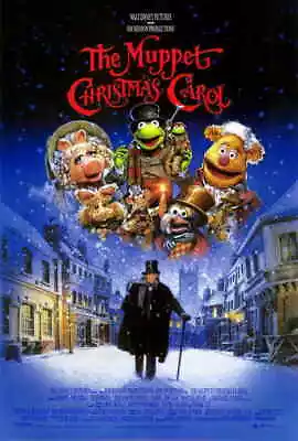 THE MUPPET CHRISTMAS CAROL Movie Poster 27x40  Theater Size - Licensed | New • $24.99