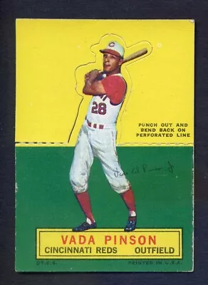 1964 Topps Stand Up Vada Pinson Cincinnati Reds • $4.99