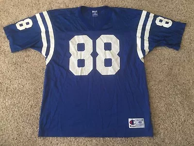 VTG Marvin Harrison #88 Indianapolis Colts NFL Champion Jersey Mens Sz XL 48 • $24.99