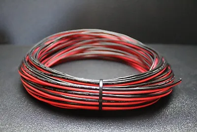 $14.95 • Buy 8 10 12 14 16 18 20 22 24 Gauge Red Black Speaker Zip Wire Cable Power Lot
