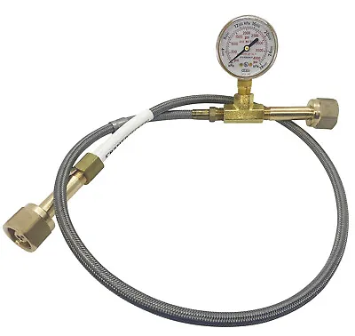 Oxygen Transfill Hose Assembly CGA540 CGA540 Aviation Veterinary Medical • $44.50