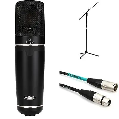 Miktek MK300 Large-diaphragm Condenser Microphone Bundle With Stand And Cable • $275