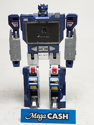 Transformers G1 Original - Takara 1983 Soundwave Cassette Player Toy • $99