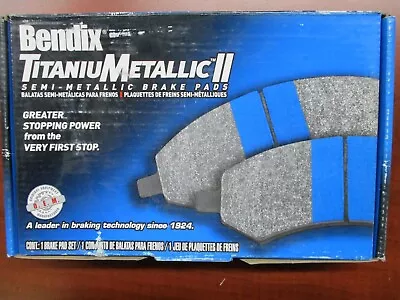 New Titaniumetallic Ii Front Brake Pads Mkd430aiq / D430a Fits *see Chart • $18.99