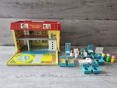 Fisher-Price Vintage 1976 Children’s Hospital #931 Little People W/ Accessories • $150