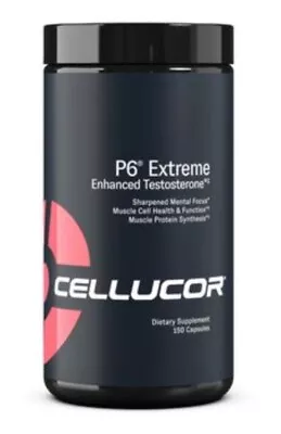 Cellucor P6 Extreme For Men - Mental Focus & Muscle Cell Health - 150 Capsules • $5.50