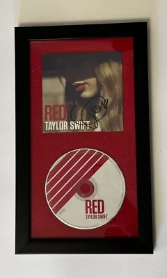 TAYLOR SWIFT RED Album CD SIGNED AUTOGRAPHED FRAMED BIG MACHINE • $843.02