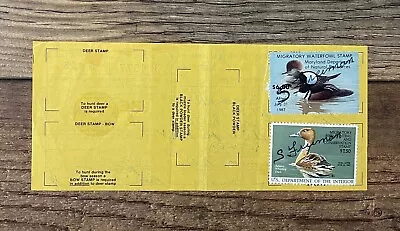 #RW53 1986 - Federal Duck Stamp ***MARYLAND*** Hunting Permit License • $8