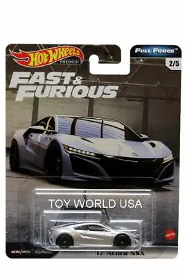 $4.25 • Buy 2020 Hot Wheels Fast & Furious Full Force #2 '17 Acura NSX