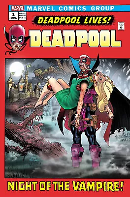 Deadpool #1 Garron Vampire Variant Nm Wolverine X-men X-force Marvel Comics • $4.99