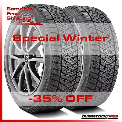 2 NEW 245/70R17 Bridgestone Blizzak Dm-V2 110S Tires 245 70 R17 • $250.25