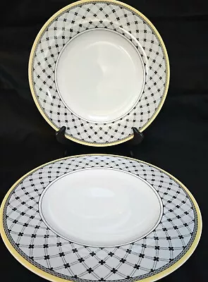 Set Of Two Villeroy & Boch AUDUN PROMENADE Dinner Plates 10 5/8   - 1748  • $65